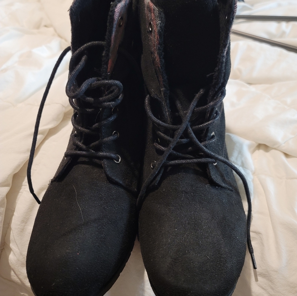Rock & Candy Dark Lace-Up Boots